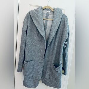 GAP Women's Gray Hooded Jacket